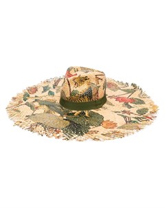Шляпа с цветочным принтом Etro