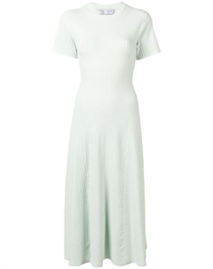 Платье в рубчик с вырезом Proenza schouler white label