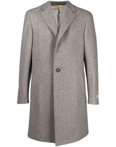Однобортное пальто Canali