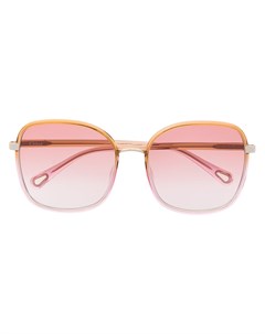 Солнцезащитные очки Franky в массивной квадратной оправе Chloé eyewear