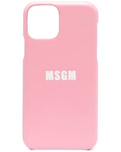 Чехол для iPhone 11 Pro с логотипом Msgm