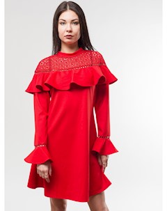 Платье женское 2017 L Красный Louise s&h