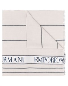 Шарф с логотипом Emporio armani