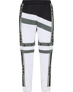 Спортивные брюки со вставками и логотипом FF Fendi