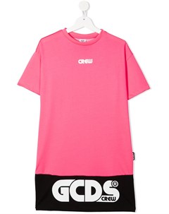 Платье футболка с логотипом Gcds kids