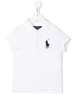 Рубашка поло с вышитым логотипом Ralph lauren kids