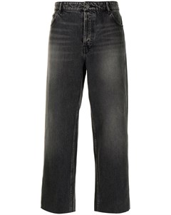 Укороченные джинсы прямого кроя Balenciaga