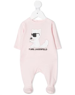 Пижама с длинными рукавами и принтом Choupette Karl lagerfeld kids