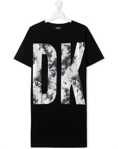 Платье футболка с логотипом Dkny