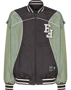 Куртка бомбер со съемными рукавами и логотипом FF Fendi