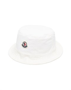 Шляпа с нашивкой логотипом Moncler enfant