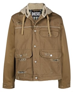 Куртка с эффектом потертости Diesel