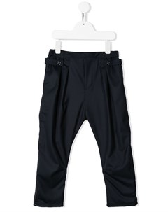 Строгие брюки прямого кроя Brunello cucinelli kids