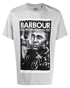 Футболка с принтом Barbour by steve mc queen