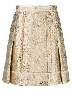 Жаккардовая юбка с цветочным узором Moschino