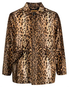 Куртка рубашка с леопардовым принтом Neighborhood