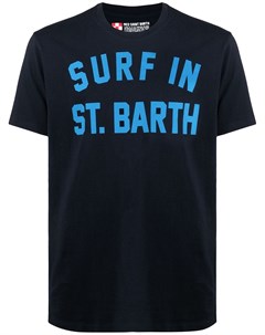 Футболка с принтом Surf in St Barth Mc2 saint barth