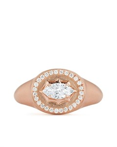 Кольцо Maverick из розового золота с бриллиантами Jade trau