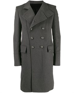 Двубортное пальто Balmain