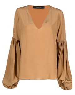 Расклешенная блузка с длинными рукавами Federica tosi