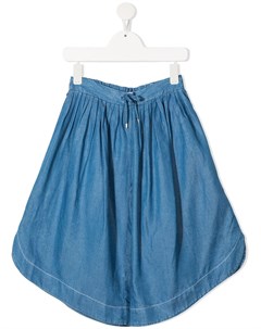 Кюлоты из ткани шамбре Chloé kids