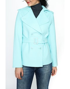 Пальто голубое Glam casual
