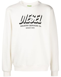 Толстовка Green Label с логотипом Diesel