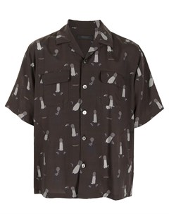 Рубашка с короткими рукавами и графичным принтом Undercover