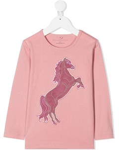 Футболка с длинными рукавами и нашивкой Stella mccartney kids