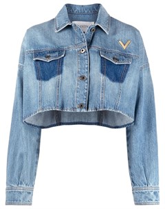 Укороченная джинсовая куртка Valentino