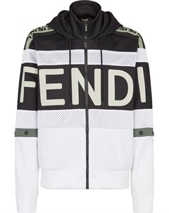 Худи на молнии с логотипом Fendi