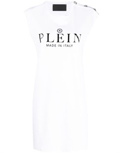 Платье футболка с логотипом Philipp plein