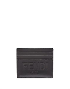 Картхолдер с тисненым логотипом Fendi