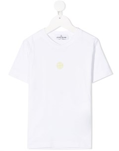 Футболка с логотипом Stone island junior