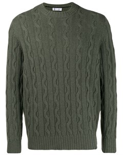 Вязаный свитер с узором Brunello cucinelli