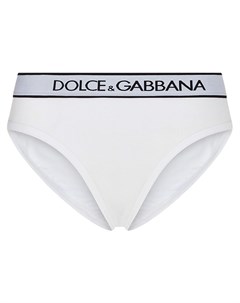 Трусы брифы с логотипом на поясе Dolce&gabbana