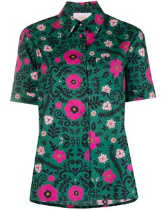 Рубашка Clerk с цветочным принтом La doublej