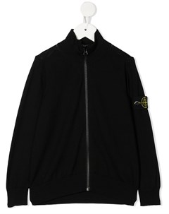 Трикотажный бомбер Stone island junior