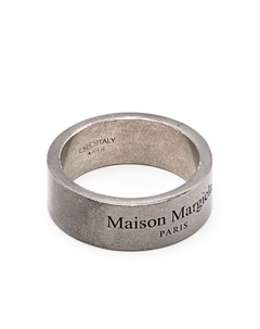 Кольцо с эффектом потертости и гравировкой Maison margiela