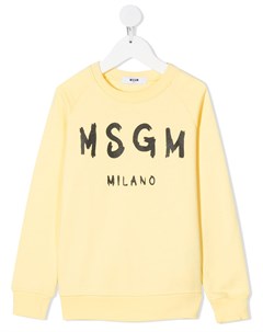 Толстовка с логотипом Msgm kids