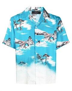 Гавайская рубашка с принтом Amiri