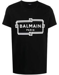 Футболка с логотипом Balmain