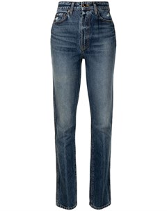 Узкие джинсы Daria с завышенной талией Khaite