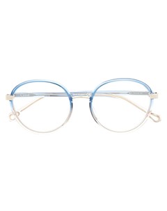 Очки в прозрачной оправе Chloé eyewear