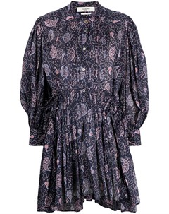 Платье рубашка с абстрактным принтом Isabel marant etoile