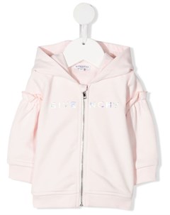 Худи на молнии с логотипом Givenchy kids