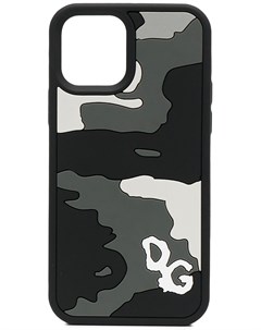 Чехол для iPhone 12 Pro с камуфляжным принтом Dolce&gabbana