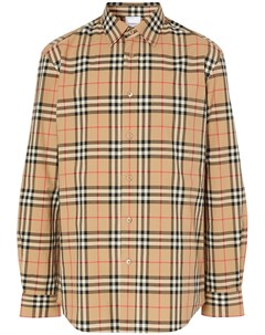 Рубашка в клетку Vintage Check с логотипом Burberry