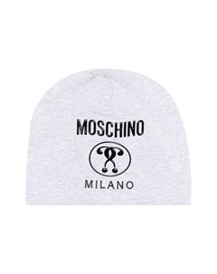 Шапка бини с логотипом Moschino kids