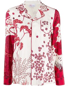 Рубашка с цветочным узором Red valentino